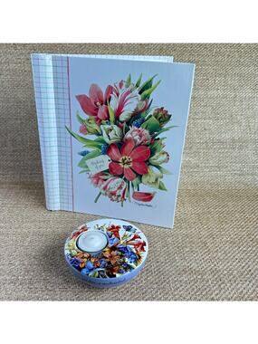 Hallmark Marjolein Bastin Nature’s Sketchbook Organizer Calendar Tealight Holder